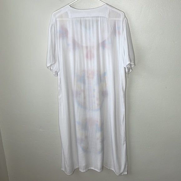 Embroidered Long Cotton Tunic - Picture 5 of 5